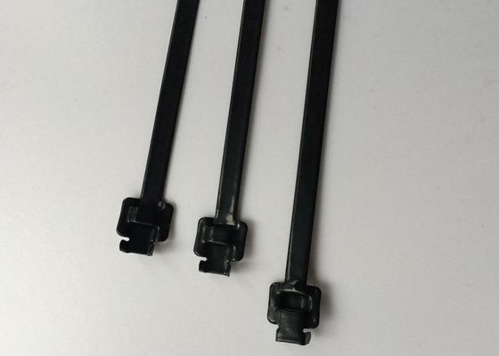 China 457mm beschichteten schwarze Ziphochleistungsbindungen, 304/316 Edelstahl-Kabelbinder fournisseur