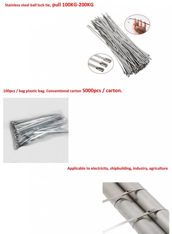 Plastik umfasste Metallkabelbinder, schwarzes beschichtetes Edelstahl-Kabelbinder-PVC