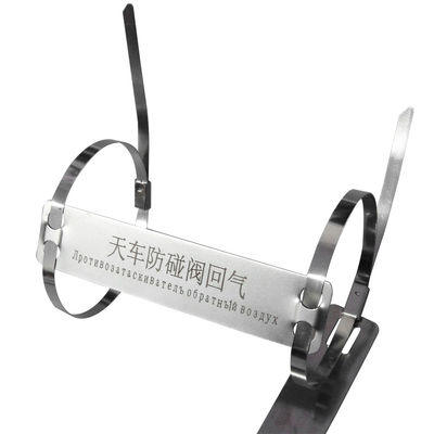 China Verwittern Sie die beständige rostfesten Edelstahl-Kabel-Umbauten/Metallkabel-Markierungen fournisseur