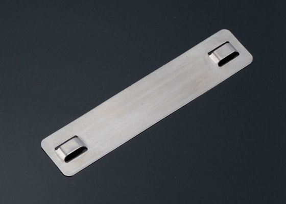 China Edelstahl-Kabel-Markierungen 19.5mm Breiten-SS316/Kabel-Namensschilder 19,5 x 89 x 0.25mm fournisseur