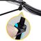 Multi farbige kommerzielle elektrische Kabelbinder, verwittern beständige Nylonkabelbinder fournisseur